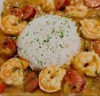 Best Rice with Shrimp, Chicken, & Sausage Étouffée in Houston, TX